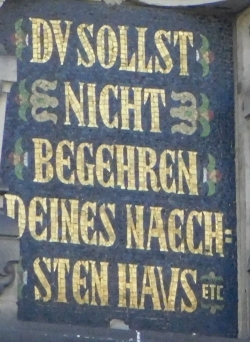 DSCN4491 10 Gebote Du sollst nich begehren deines nchsten Haus